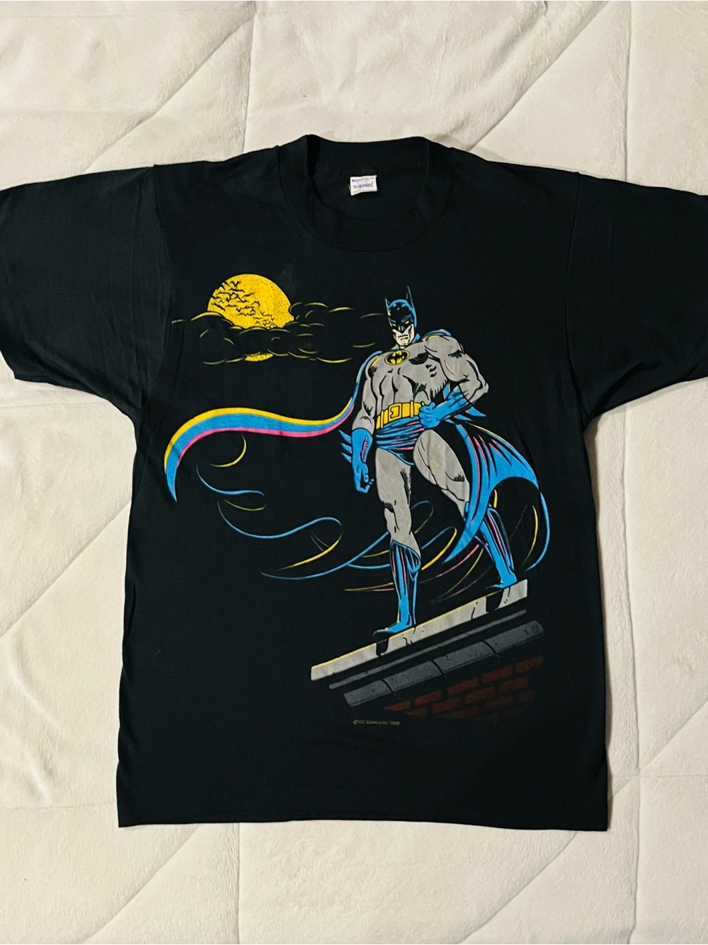 Vintage 1989 Batman Comic Book T-Shirt Men’s Size Small